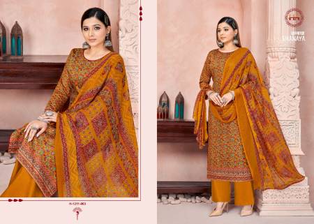 Shanaya By Harshit Printed Cotton Dress Material Catalog